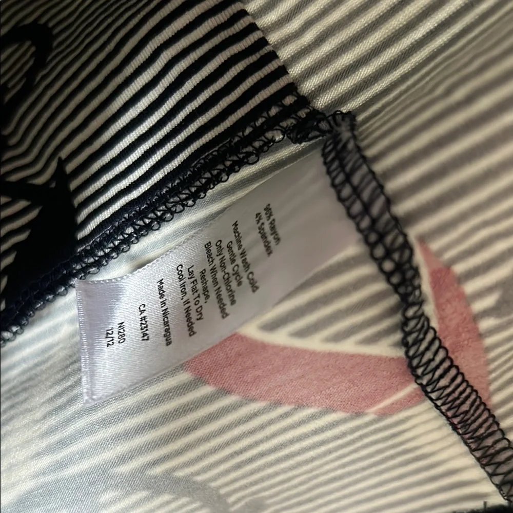 Talbots Petites Nautical Wrap Top - Picture 7 of 7